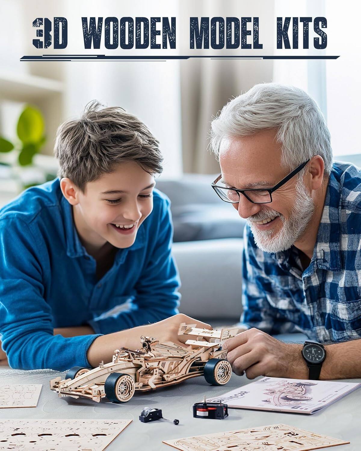 3D WOODEN MODEL KITS