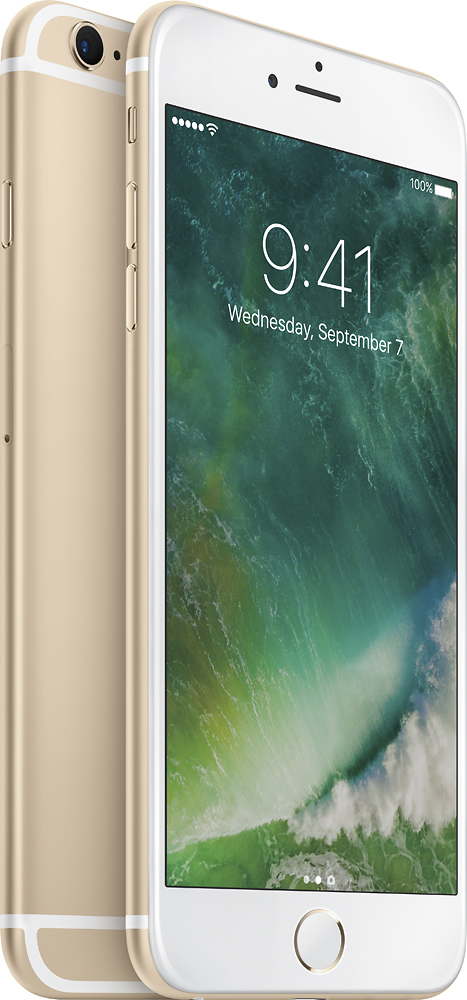Best Buy Apple Iphone 6s Plus 128gb Gold At T Mktx2ll A