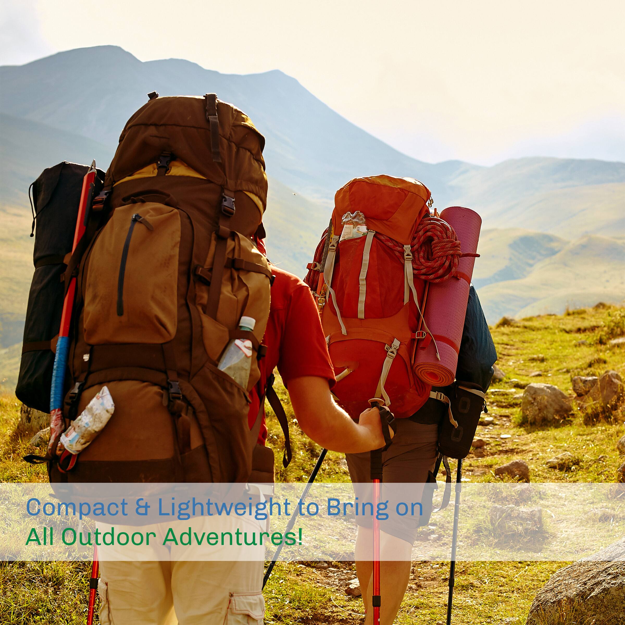 Compact & Lightweight to Bring on All Outdoor Adventures!