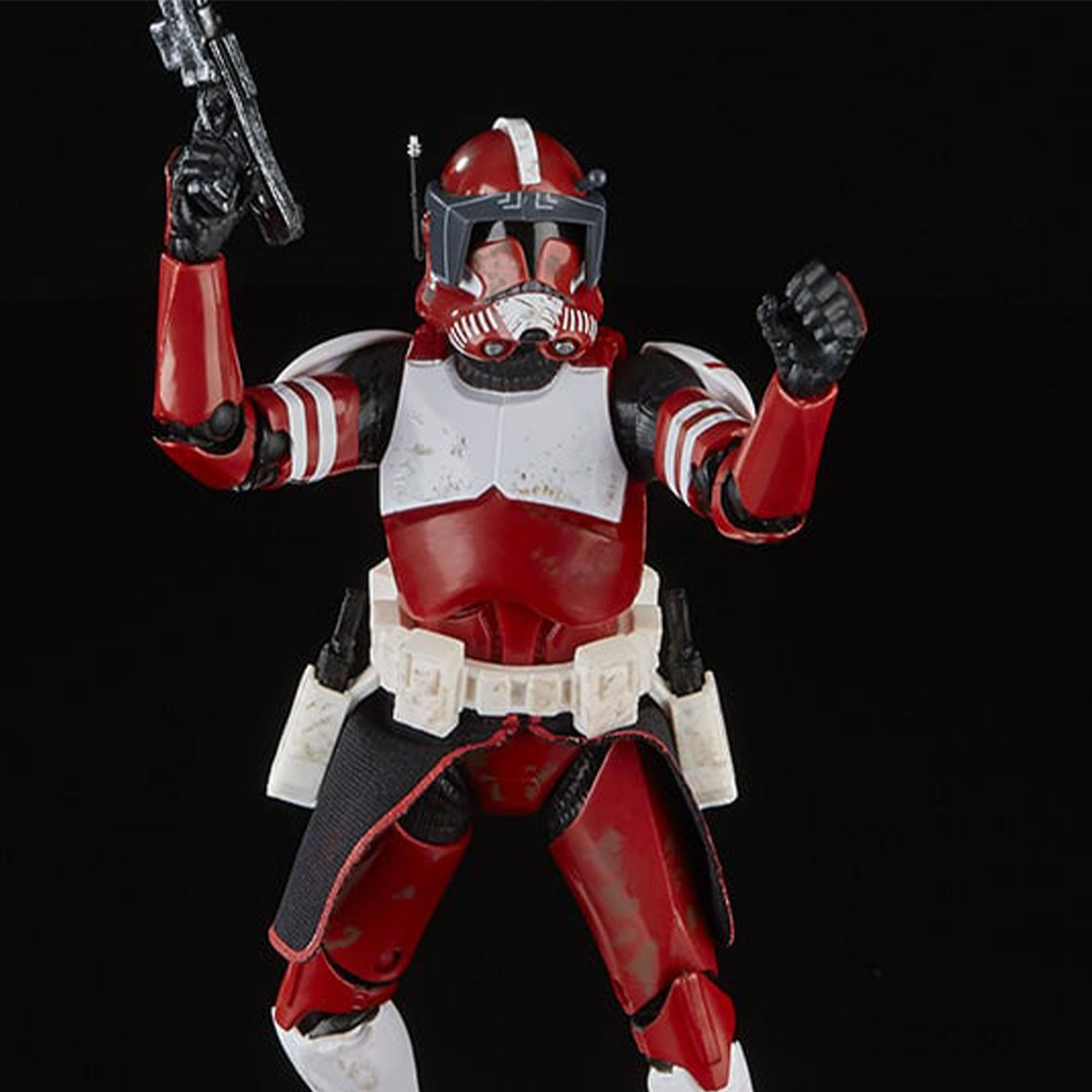 Alt View 4. Hasbro - Star Wars Black Series 6 Inch Action Figure | Clone Commander Fox - Multi-Colored.