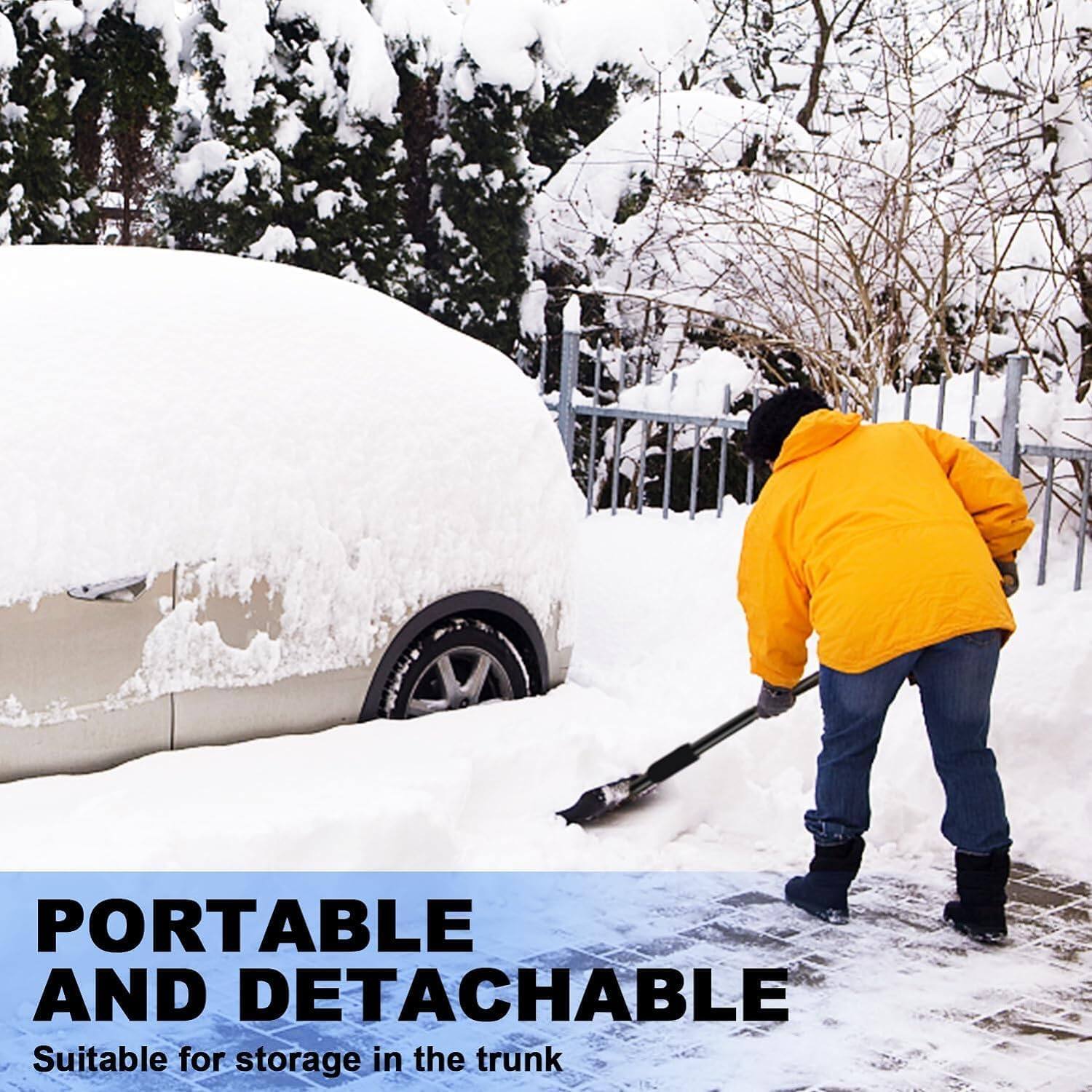 PORTABLE AND DETACHABLE  
Suitable for storage in the trunk