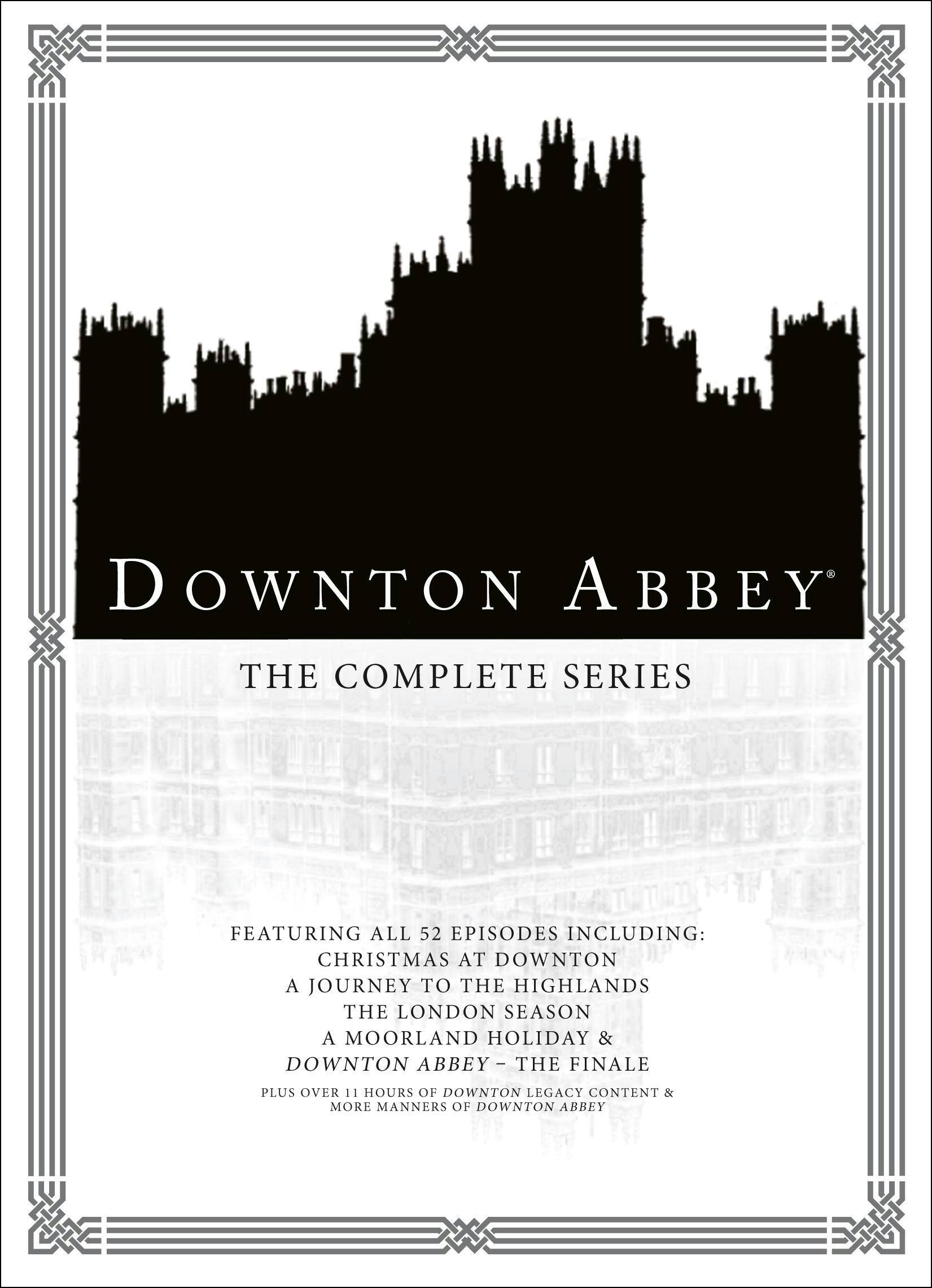 Front. Downton Abbey: The Complete Series (DVD Set) [DVD].