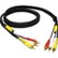 Alt View Standard 20. C2G - Value Series 4-in-1 RCA/S-Video Cable - Black.