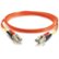 Alt View Standard 20. C2G - Fiber Optic Duplex Multimode Patch Cable with Clips - Orange.