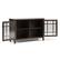 Alt View 11. Simpli Home - Connaught Low Storage Cabinet - Dark Chestnut Brown.
