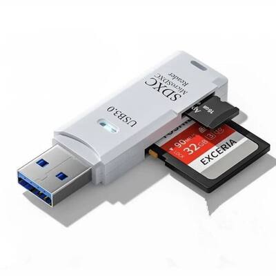 Stock Preferred USB SD/Micro SD Card Reader Adapter for PC