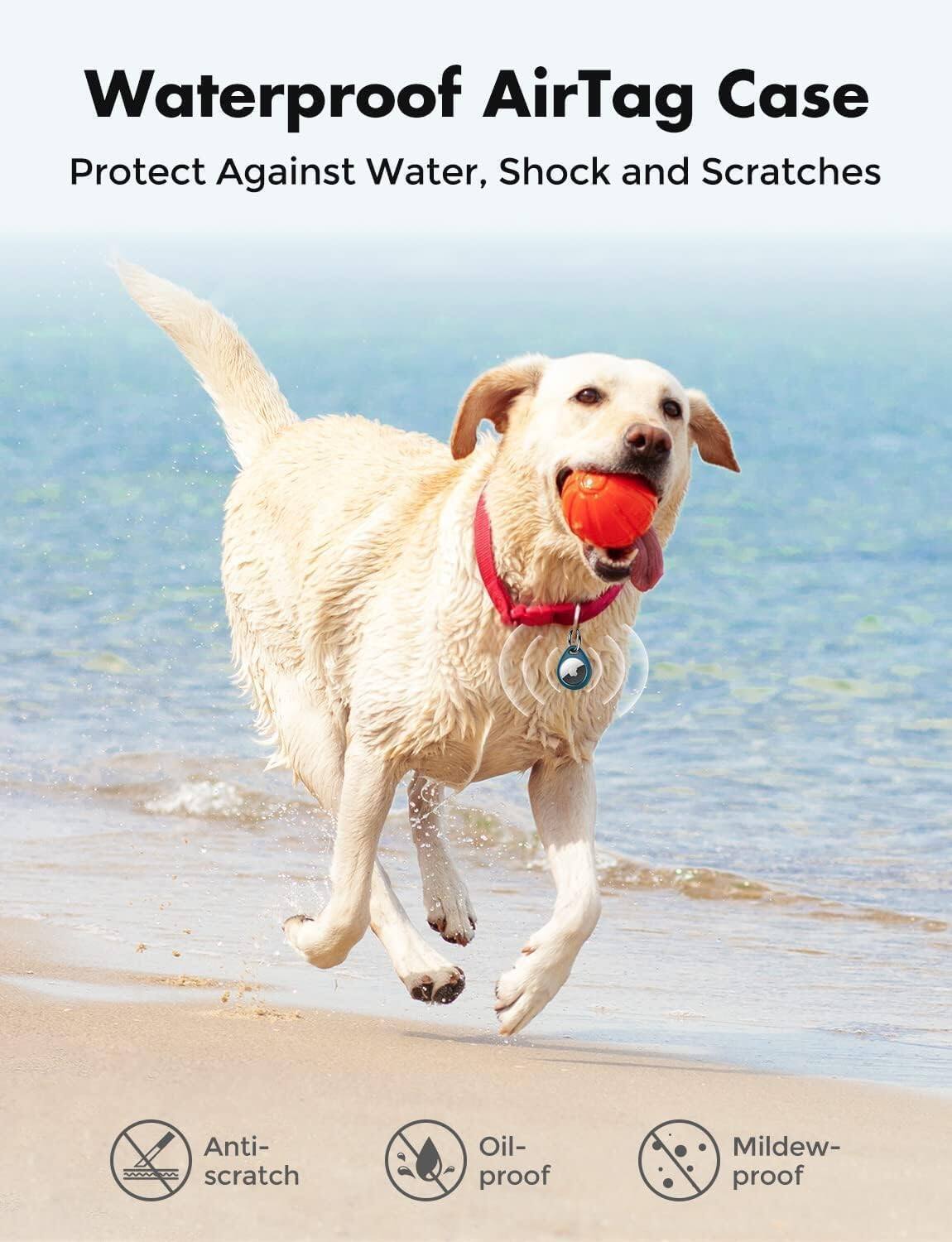 Waterproof AirTag Case  
Protect Against Water, Shock and Scratches  

Anti-scratch  
Oil-proof  
Mildew-proof