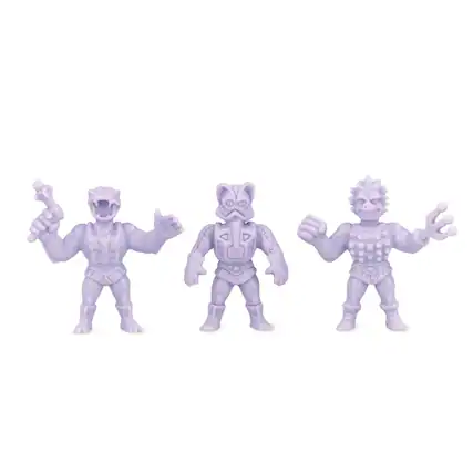 Front. Masters of the Universe - Masters of the Universe M.U.S.C.L.E. 3-Pack: Spikor, Kobra Khan, Stinkor - Purple.