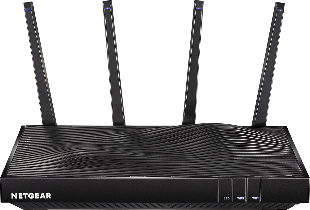 Router Gaming X8 con WiFi AC5300 5300 Mbit/s, Triple Banda, Dynamic QoS, agregación de Puertos, 2 Puertos USB, 7 Puertos gigabit Color Negro Netgear Nighthawk R8500-100PES 