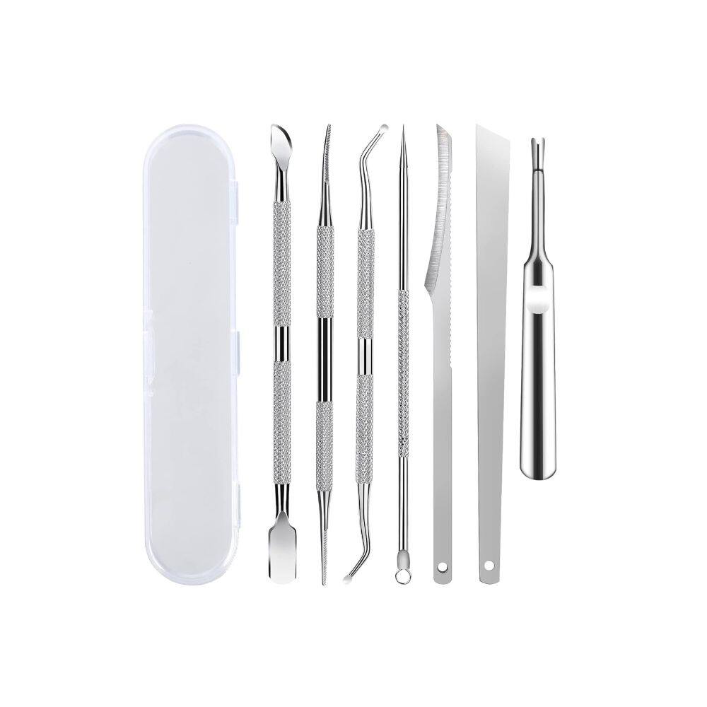 Beauty Hub Ecommerce - 7-Pack Ingrown Toenail Tool Kit - Silver
