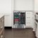 Alt View Zoom 17. NewAir - 18-Bottle Wine and 60-Can Dual Zone Beverage Cooler - Stainless steel.