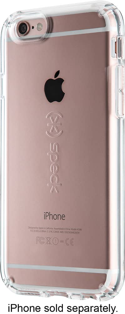 Alt View 15. Speck - CandyShell Case for Apple® iPhone® 6 and 6s - Clear.