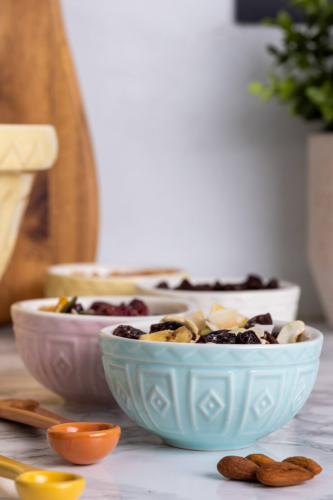 Alt View 4. Mason Cash - Color Mix Mini Prep Bowls, Pastels, Set of 4 - Multicolored.