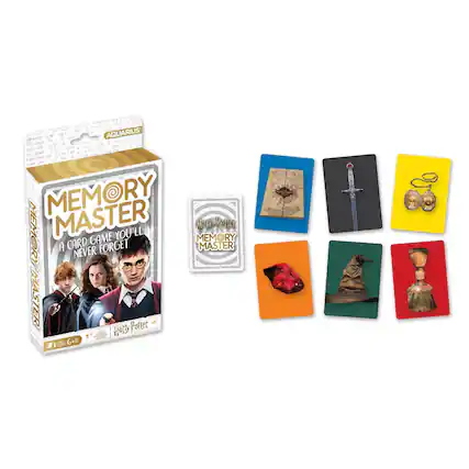 AQUARIUS
MEMORY MASTER
A CARD GAME YOU'LL NEVER FORGET
Harry Potter
MEMORY MASTER
6+