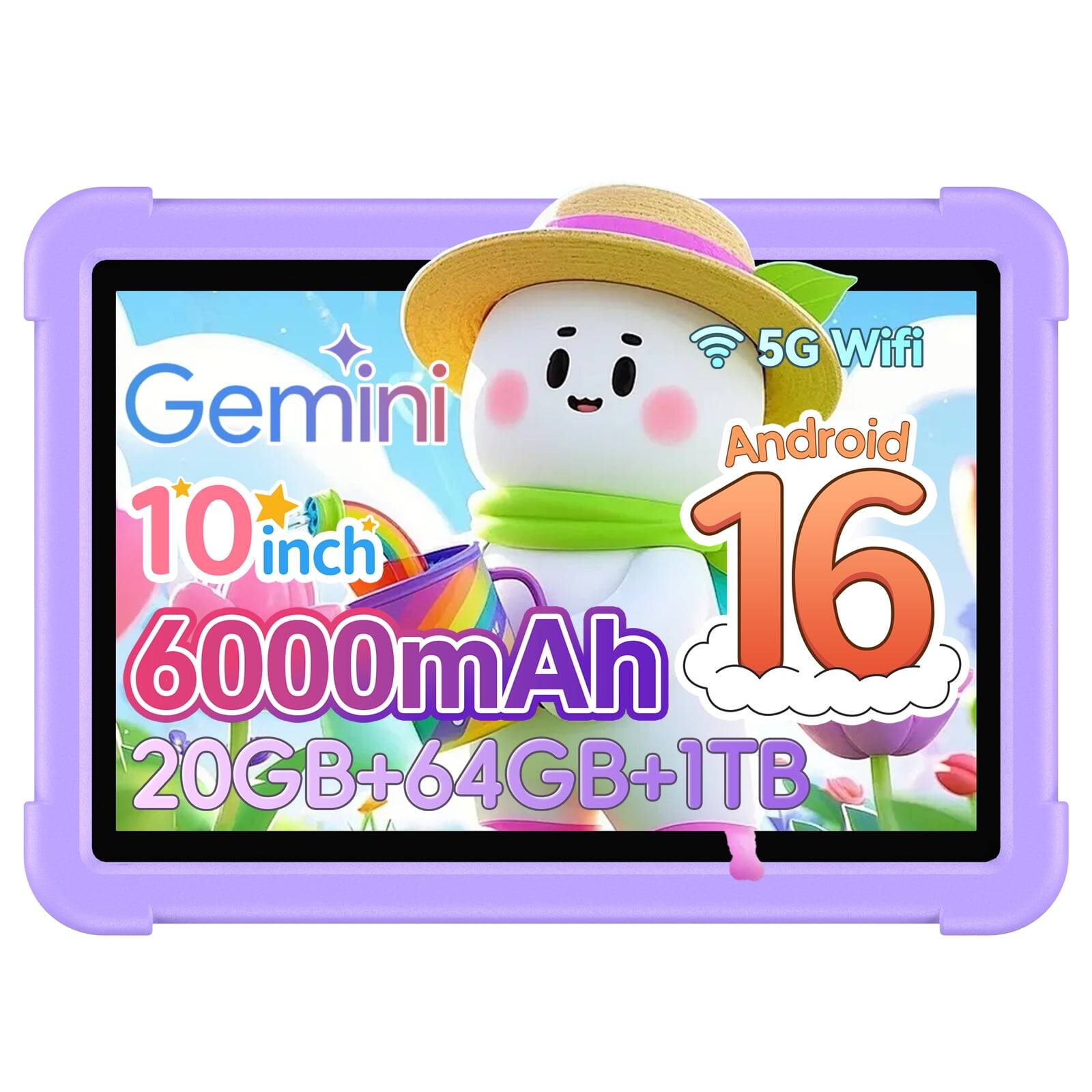 5G Wifi Gemini Android 10th inch 16 6000mAh 20GB+64GB+1TB