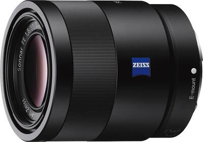 Sony - Sonnar T FE 55mm f/1.8 ZA Lens for Most Sony a7-Series Cameras - Black