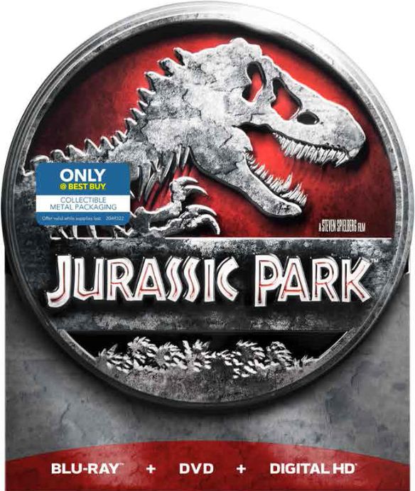  Jurassic Park [Includes Digital Copy] [Blu-ray/DVD] [SteelBook] [Only @ Best Buy] [1993]