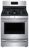 Frigidaire - Gallery 5.0 Cu. Ft. Self-Cleaning Freestanding Gas Convection Range - Stainless steel-Front_Standard