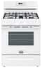 Frigidaire - Gallery 5.0 Cu. Ft. Self-Cleaning Freestanding Gas Convection Range - White-Front_Standard