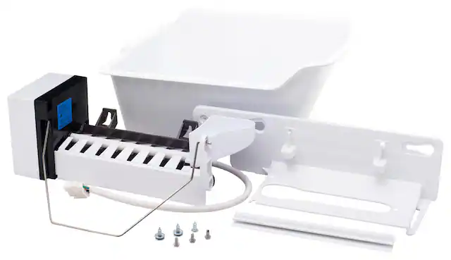 Front. Frigidaire - 12" 2-Lb. Built-In Icemaker - White.