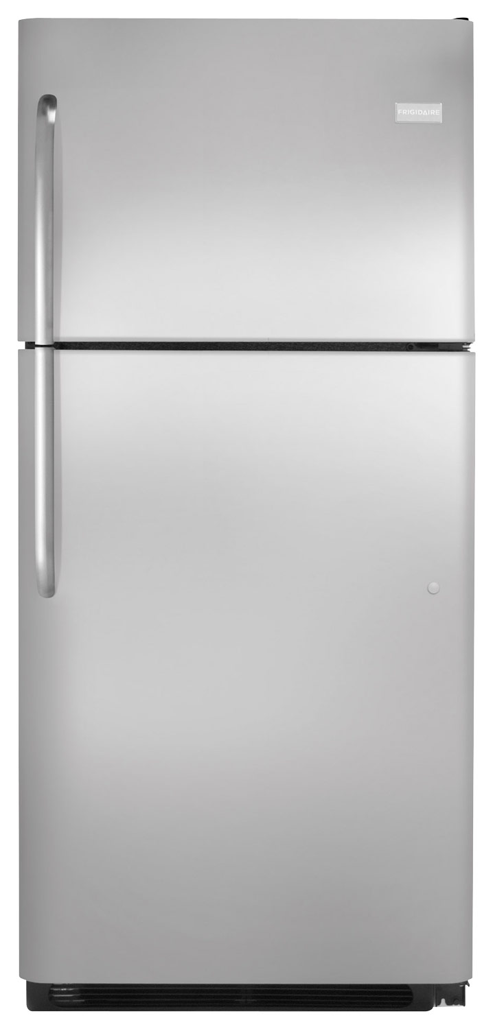 Best Buy Frigidaire 20 4 Cu Ft Top Freezer Refrigerator Stainless