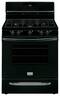 Frigidaire - Gallery 5.0 Cu. Ft. Self-Cleaning Freestanding Gas Convection Range - Black-Front_Standard