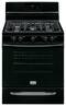 Frigidaire - Gallery 5.0 Cu. Ft. Self-Cleaning Freestanding Gas Convection Range - Black-Front_Standard