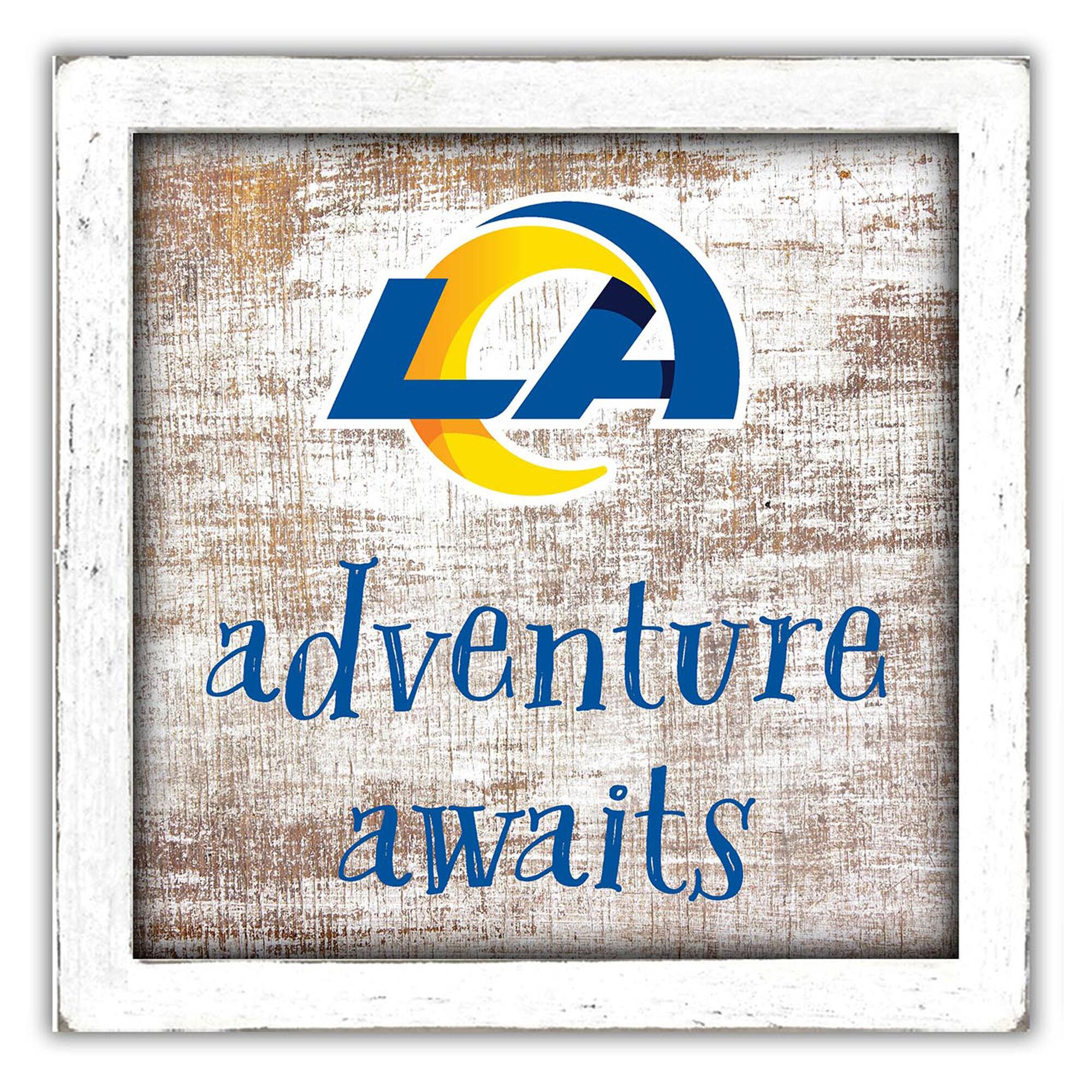 Los Angeles Rams 14'' x 13'' Adventure Awaits Money Box