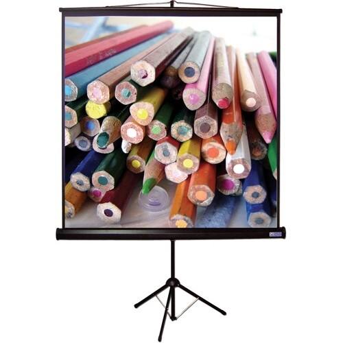 Front Standard. Vutec - Tripod Portable Projection Screen.