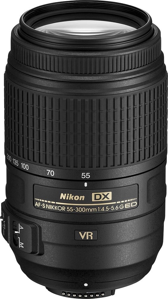 Alt View 12. Nikon - D7100 DSLR Camera with 18-55mm VR II and 55-300mm VR Lenses - Black.