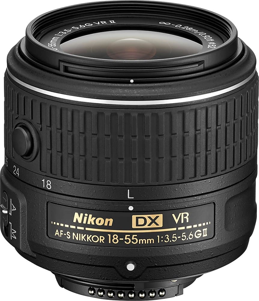 Alt View 14. Nikon - D7100 DSLR Camera with 18-55mm VR II and 55-300mm VR Lenses - Black.