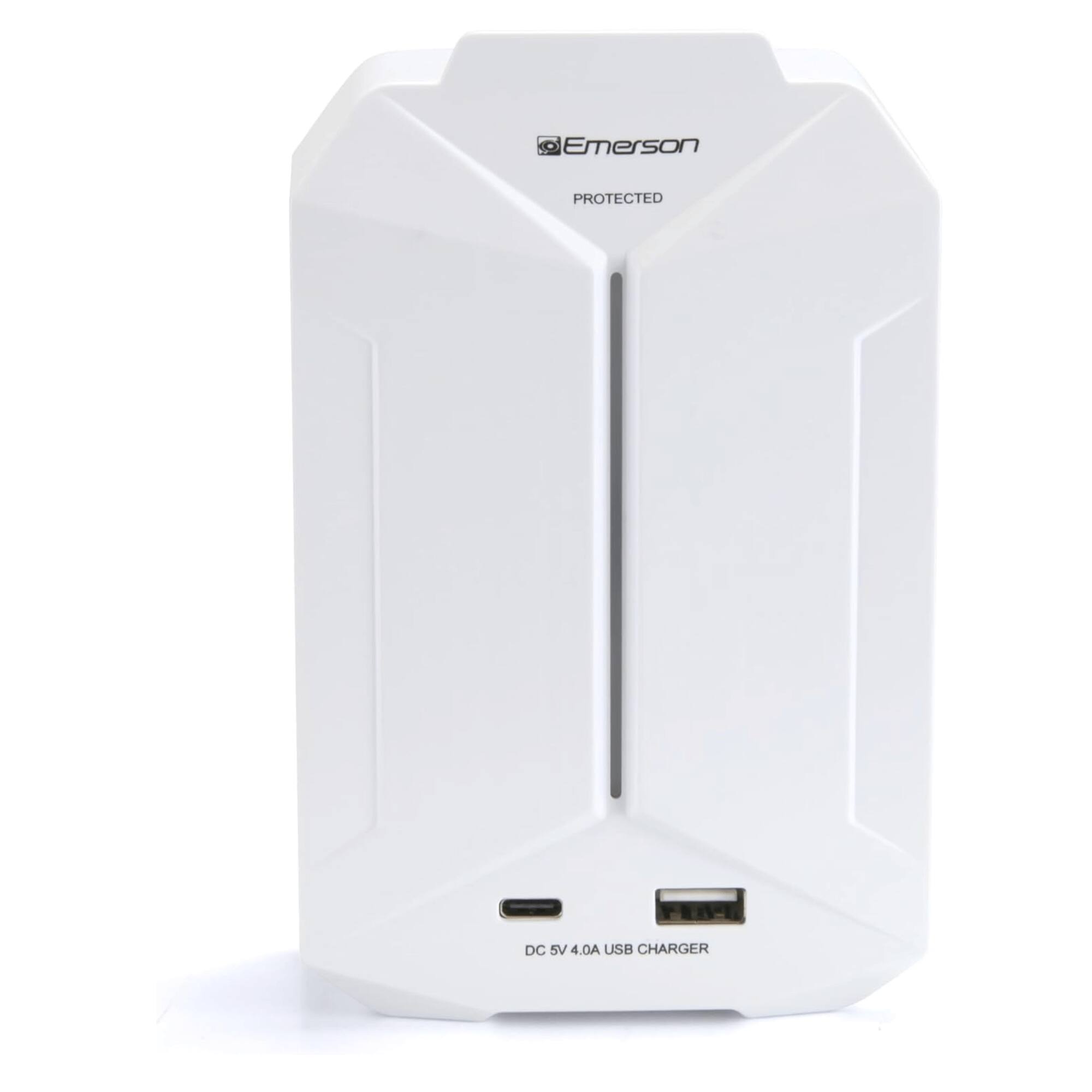 Emerson PROTECTED DC 5V 4.0A USB CHARGER