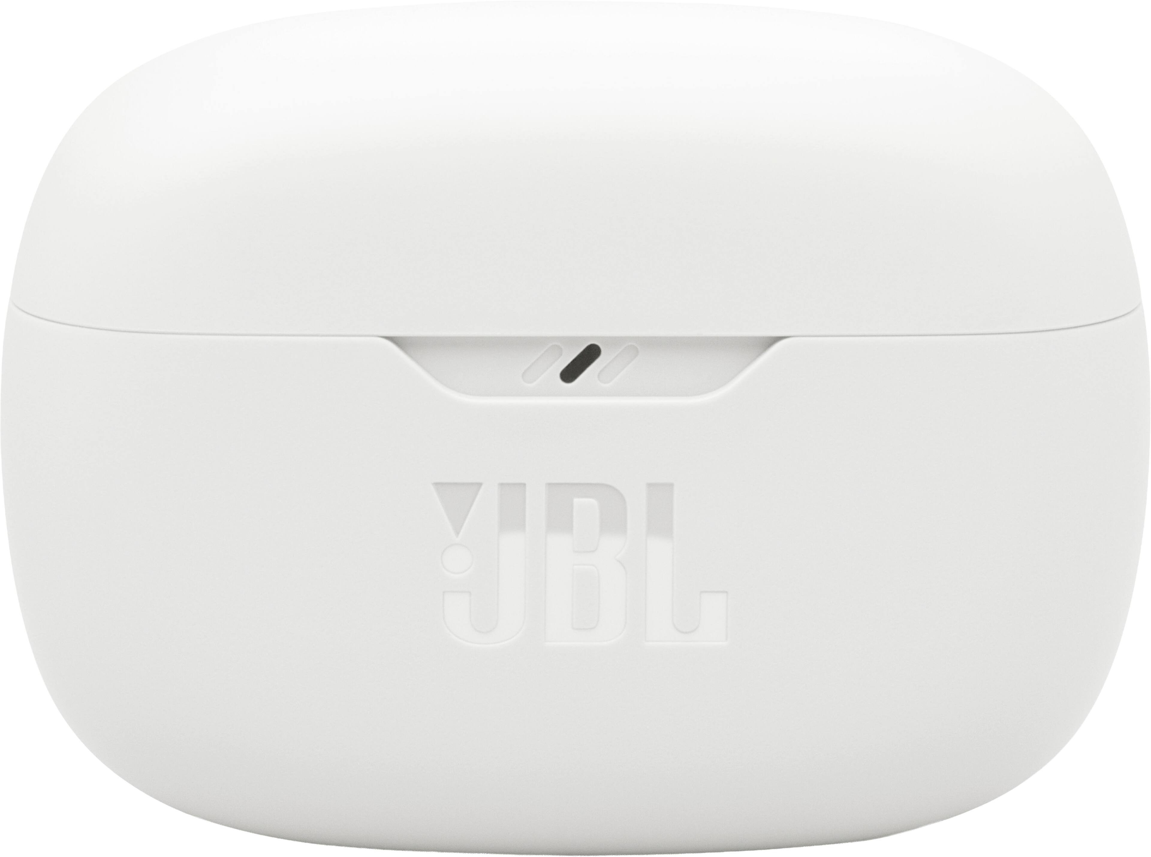 Alt View 1. JBL - Vibe Beam 2 Noise Cancelling Earbuds - 2025 - White.