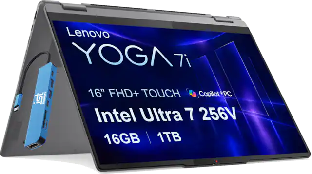 Lenovo YOGA 7i 16" FHD+ TOUCH Copilot+PC
Intel Ultra 7 256V
16GB | 1TB