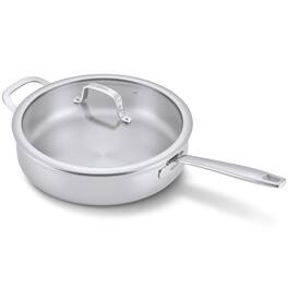 Alva - Maestro 4-Quart Saute Pan with Lid - Stainless Steel