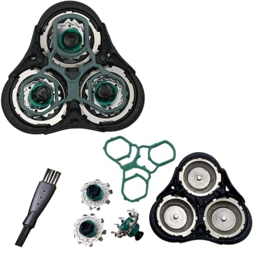 DORLUKFU - RQ11 Replacement Shaver Heads Compatible with Philipss Norelcos Sensotouch for 2D Electric Shaver(1100 Series) 1150x