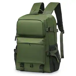 Unique Bargains - 28L Laptop Backpack, Business for Men, Casual TSA Approved Travel for Women, Water Resistant Daypack - Green