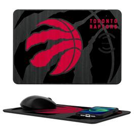 Keyscaper - Toronto Raptors Wireless Charger & Mouse Pad - Multicolor