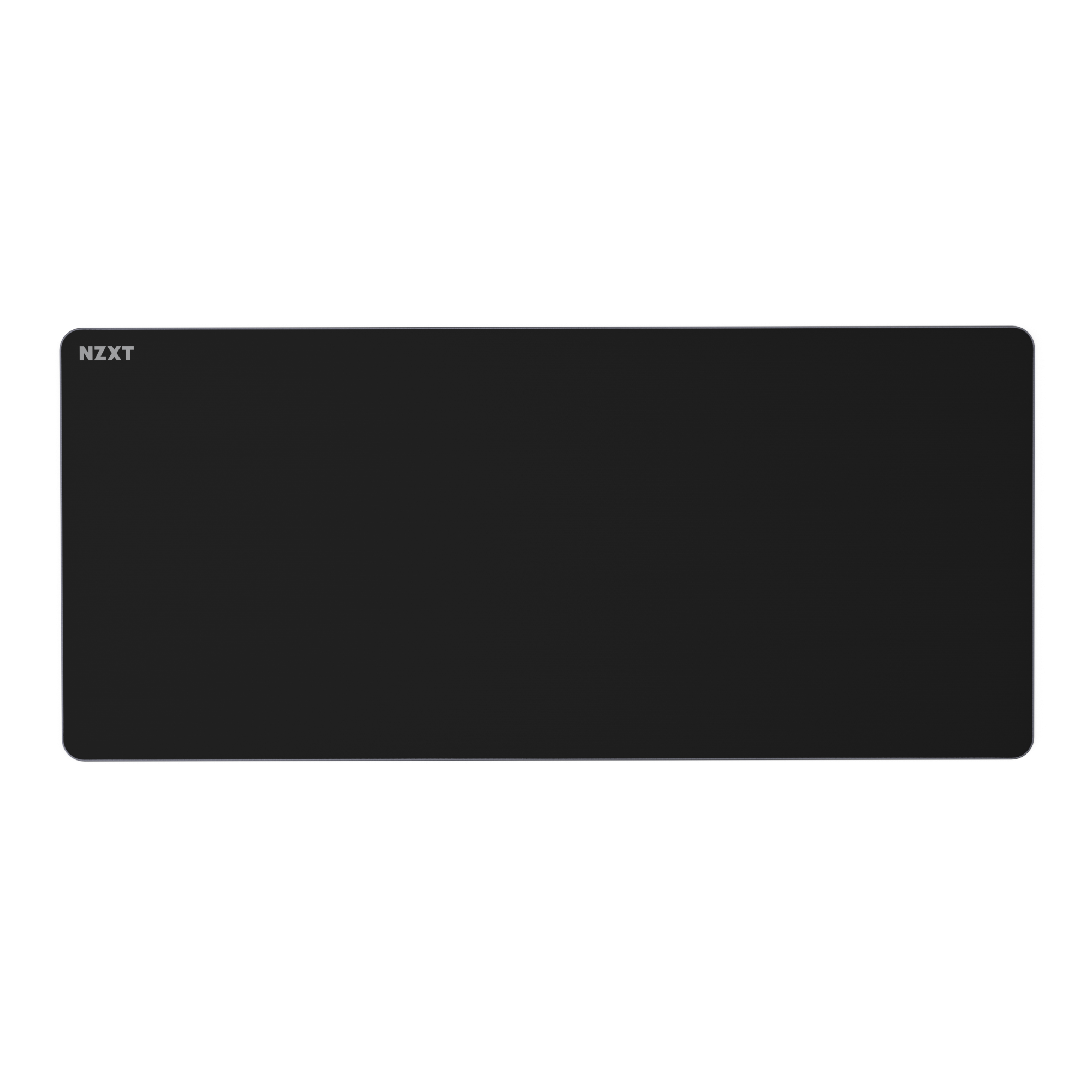 Front. NZXT - Zone Elite Premium Gaming Mouse Pad with Ultra-Smooth Nano-Knit Cloth Surface (XXL) - Black.