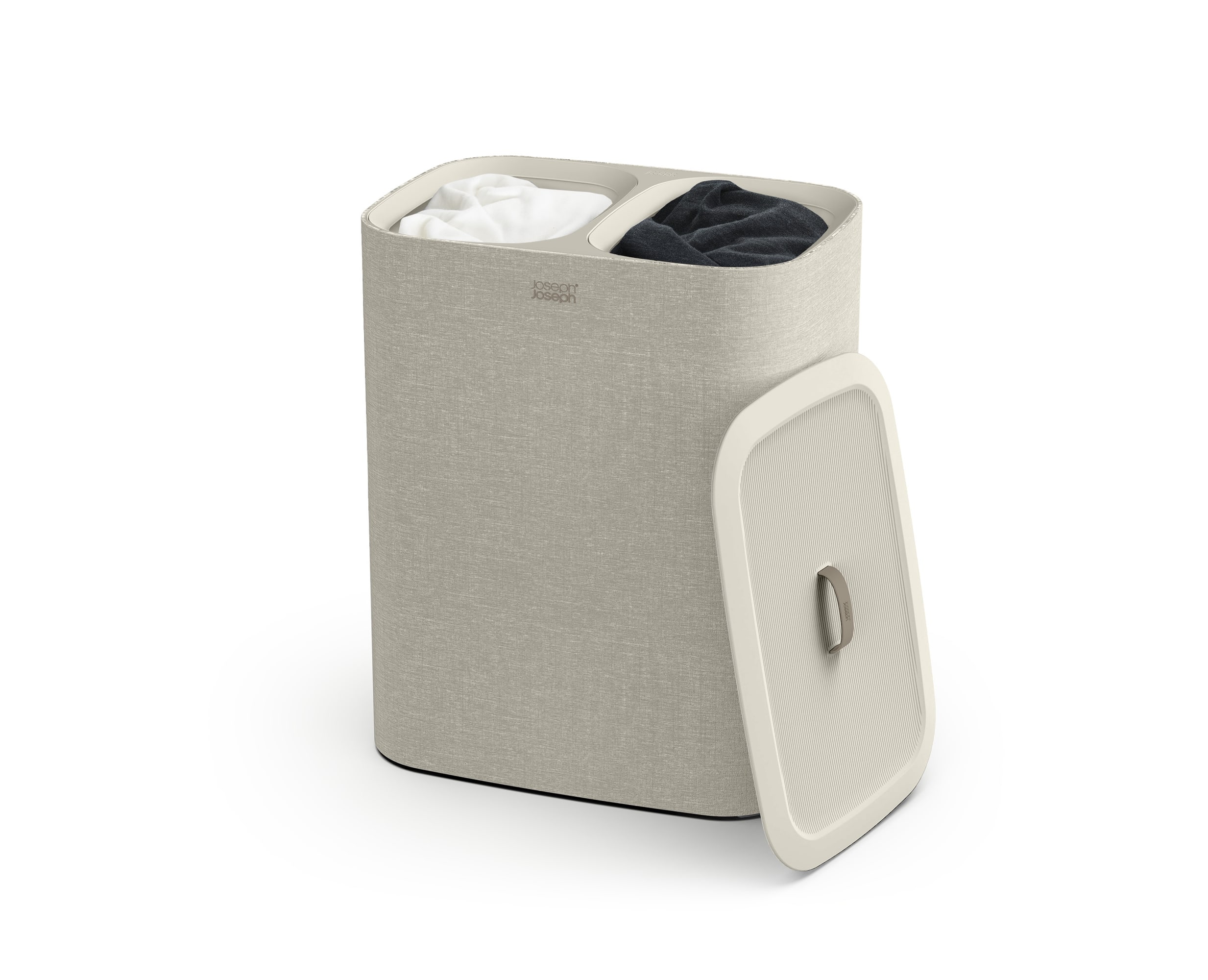 Joseph Joseph - Tota 90-liter Laundry Separation Hamper - Ecru