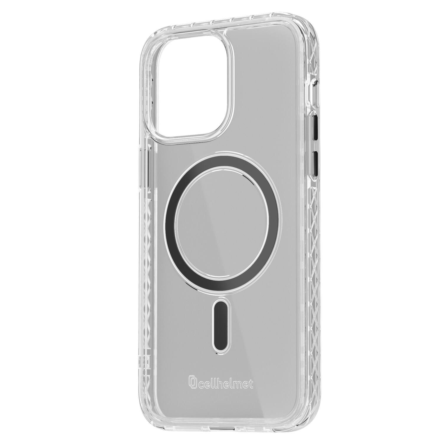 Left. Cellhelmet - Cellhelmet C-mag-i14-6.7promax-cc Magnitude Series Magsafe-compatible Case (iphone 14 Pro Max; Crystal Clear) - clear.