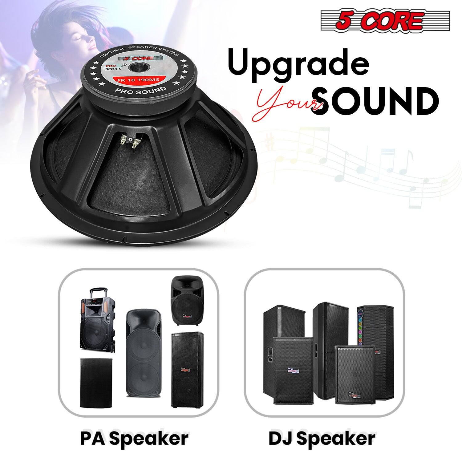5 CORE, Upgrade Your SOUND, PA Speaker, DJ Speaker