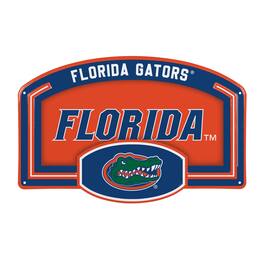 Evergreen Enterprises - Florida Gators 11" x 17" Embossed USA Steel Buckle Wall Sign - Multicolor