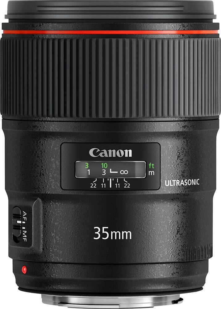 Alt View 11. Canon - EF 35mm f/1.4L II USM Wide-Angle Lens - Black.