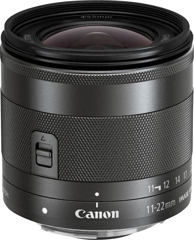 Best Buy: Canon EF-M11-22/4-5.6 STM(NA) Wide-Angle Zoom Lens Black