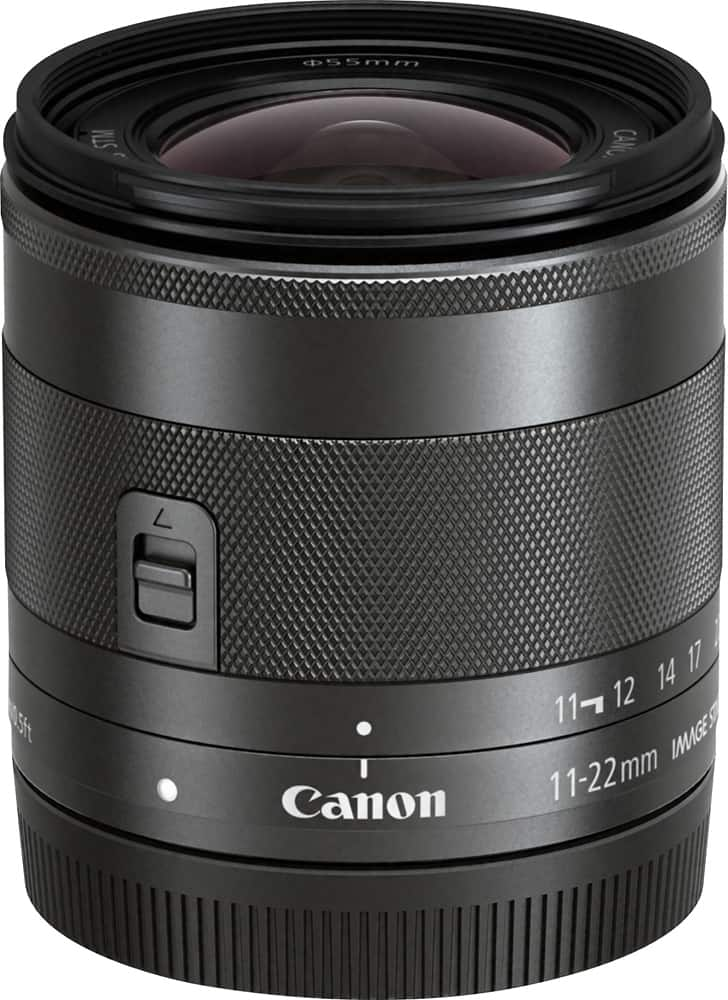 Best Buy: Canon EF-M11-22/4-5.6 STM(NA) Wide-Angle Zoom Lens Black