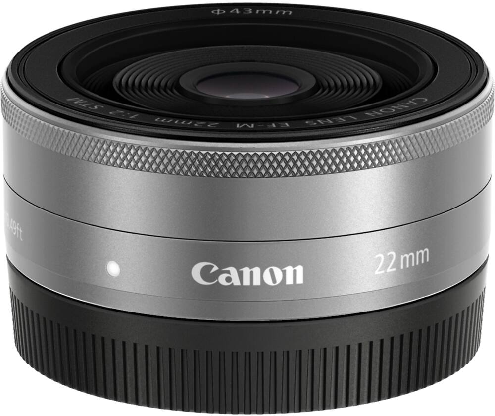 極美品】 CANON LENS EF-M 22mm 1:2 STM-