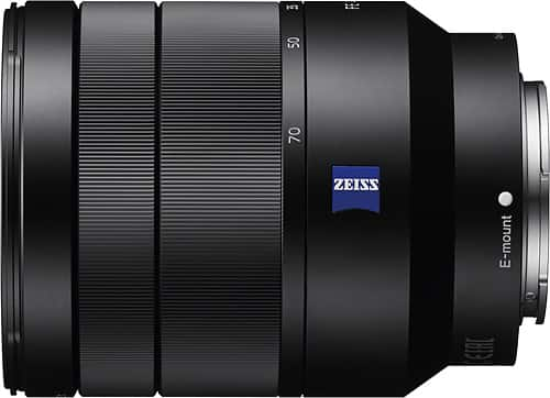 Sony 24-70mm f/4 Zoom Lens for Most a7-Series Cameras Black SEL2470Z - Best  Buy