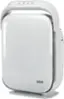 Left. GermGuardian - Hi-Performance Air Purifier Console with True HEPA Pure Filter, UV-C Light and Timer for 335 Sq. Ft Rooms - White.