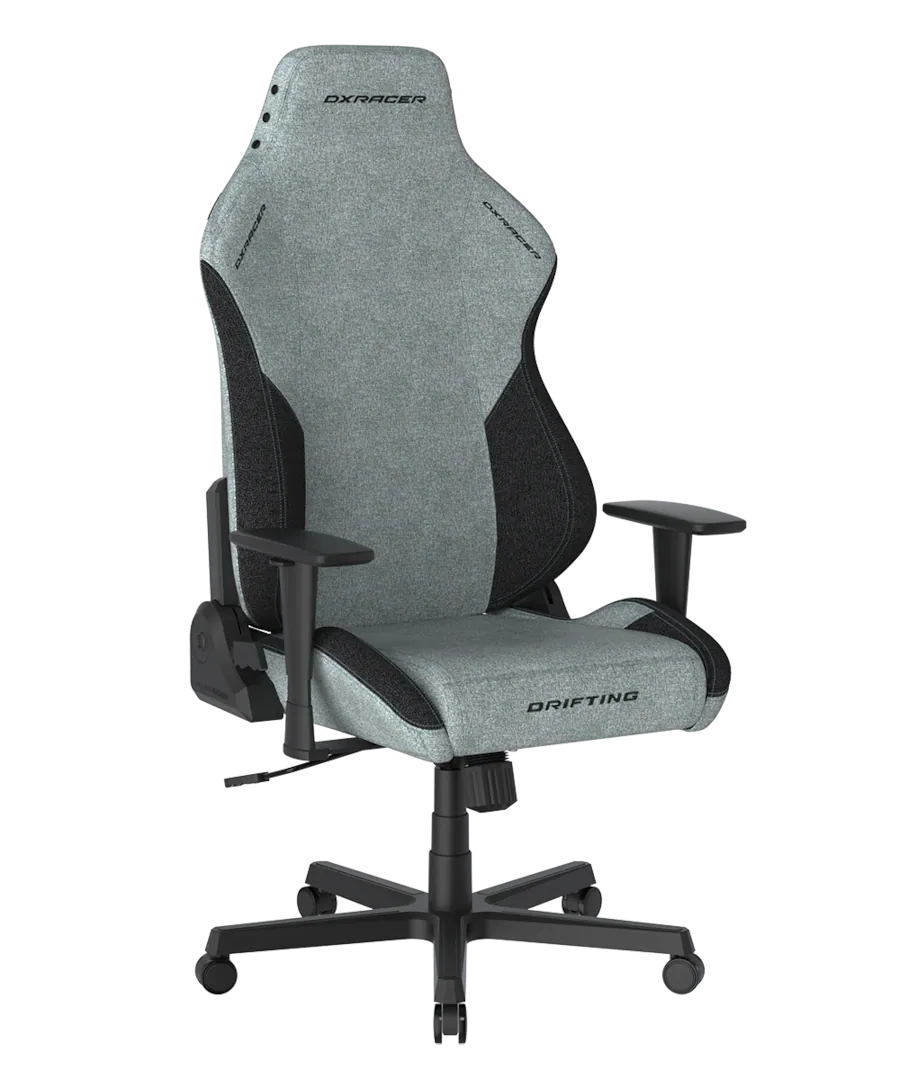 Dl Racing Gaming Chair DXRacer Drifting Series Gaming Chair – Fabric Cyan & Black, Ergonomic ...